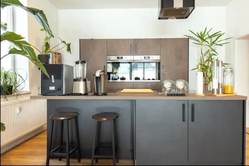 Design Apartment Im Zentrum Von Nienburg! Нинбург Экстерьер фото
